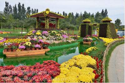 成都綠雕、草雕、花雕、園林雕塑、景觀雕塑、仿真植物雕塑